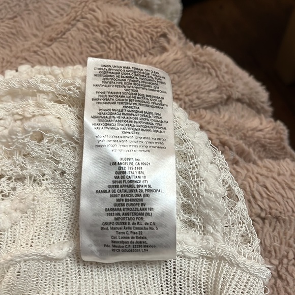 Marciano Lace Shot Sleeve Top - Picture 7 of 7